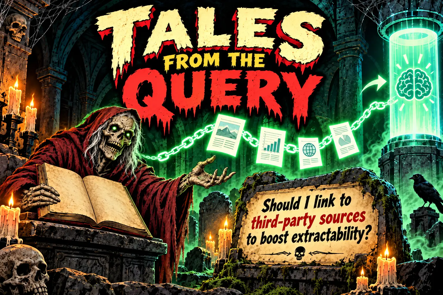 Should You Link to Third-Party Sources to Boost Extractability? A Tales from the Query Post