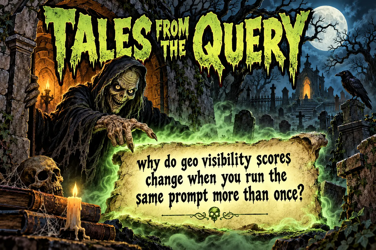 Why Do GEO Visibility Scores Change When You Run the Same Prompt More than Once? A Tales from the Query Post